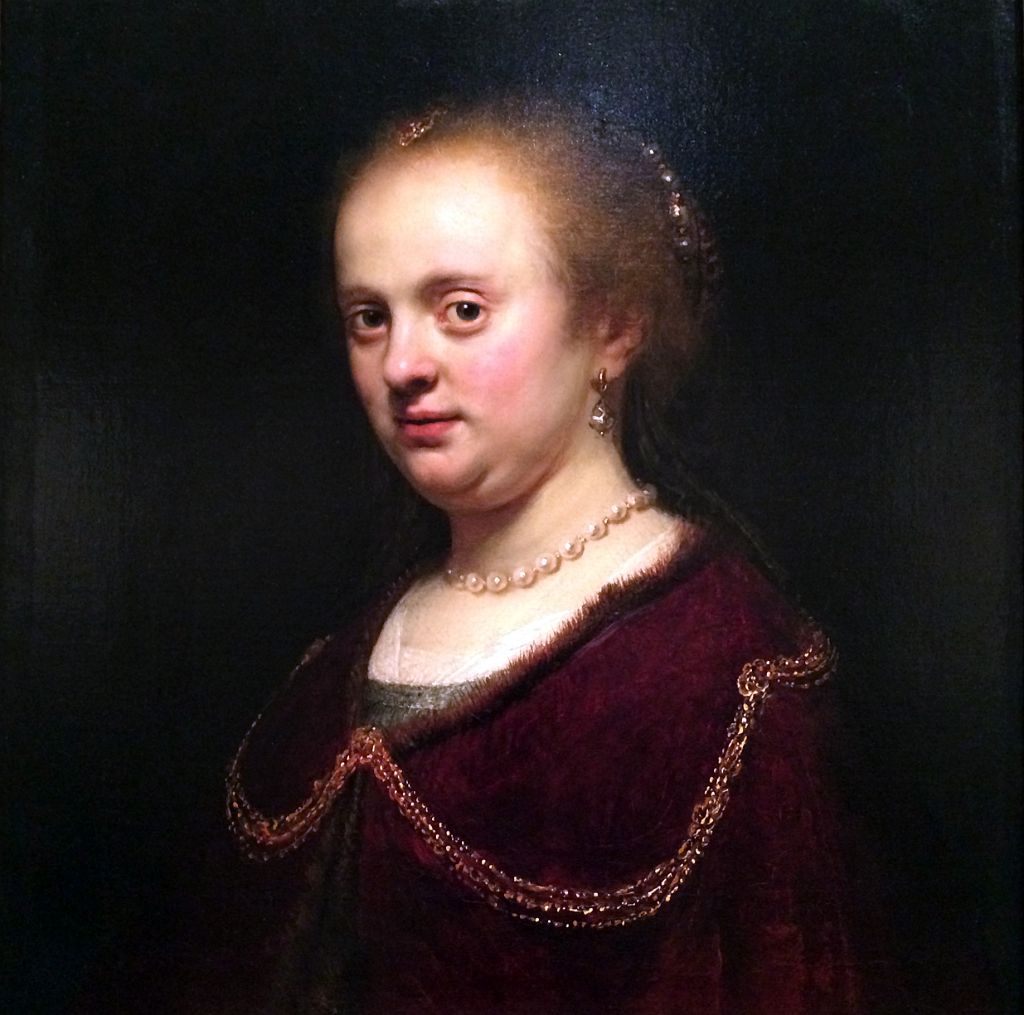 11 Portrait of Young Woman By Rembrandt 1634 National Museum of Fine Arts MNBA  Buenos Aires